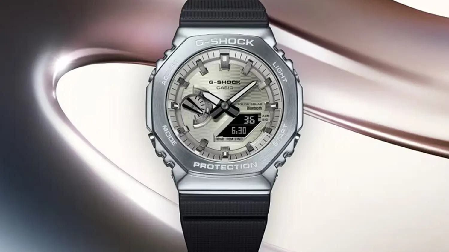 Hodinky Casio GBM-2100A-8BER na oblečen&iacute;