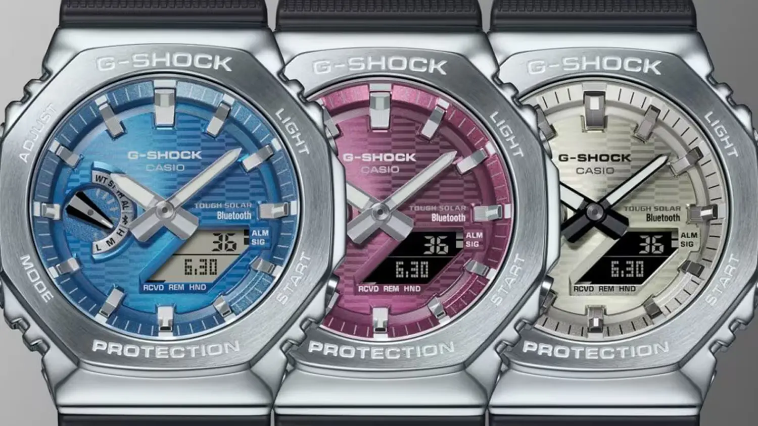 Farebn&eacute; vari&aacute;cie hodiniek Casio GBM-2100