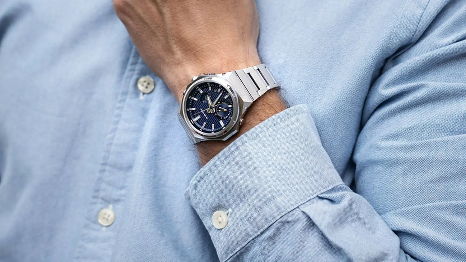 P&aacute;nska ruka s hodinkami Casio G-SHOCK GST-B1000D-2AER