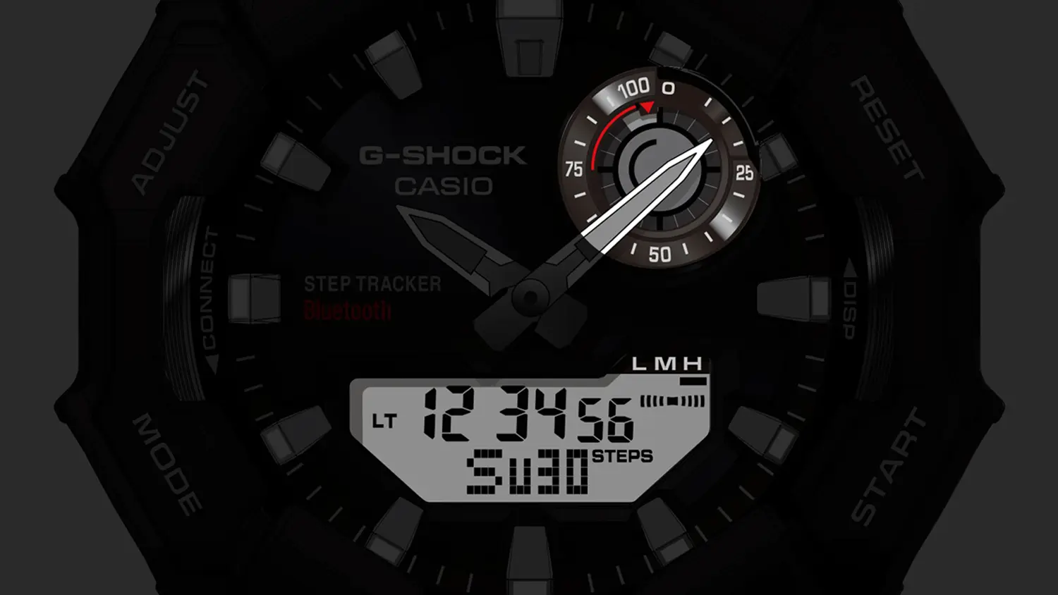 Digit&aacute;lne hodinky Casio G-SHOCK GA-B010-3A