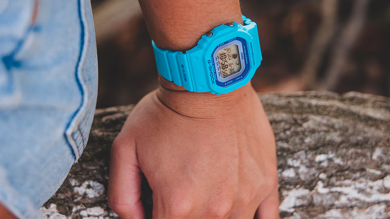 N&aacute;ramkov&eacute; hodinky Casio GLX-S5610-2ER na z&aacute;pěst&iacute;