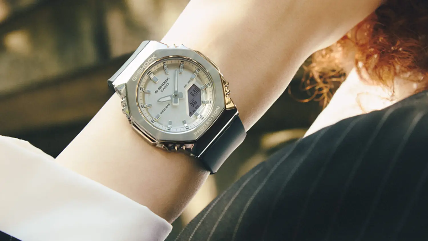 Digit&aacute;lne hodinky Casio G-Shock GM-S2110-1A7