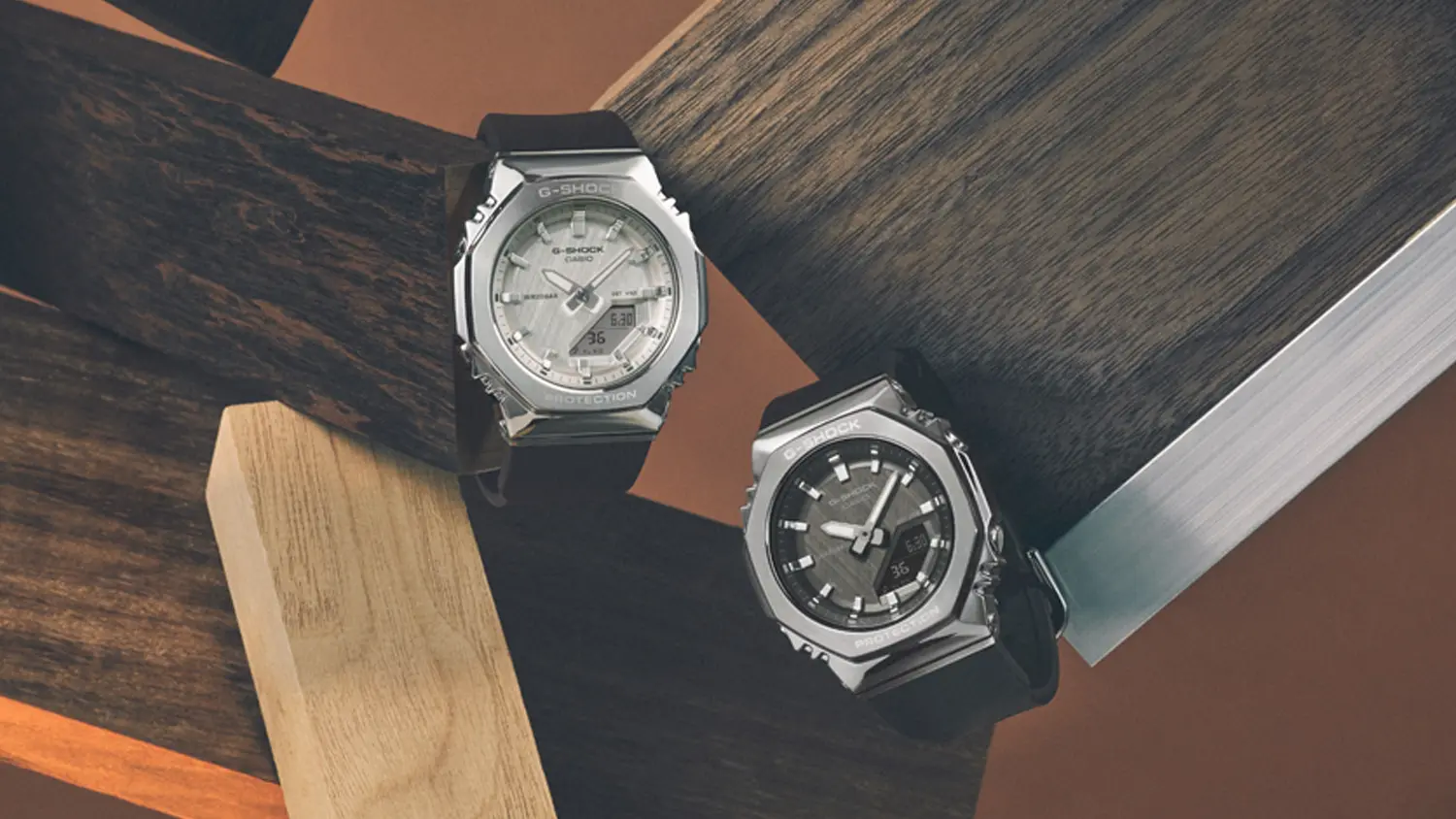 Digit&aacute;lne hodinky Casio G-Shock GM-S2110-1A7