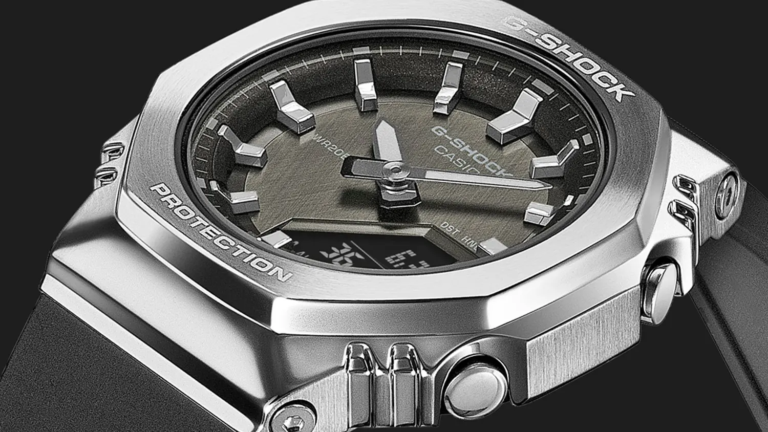 Digit&aacute;lne hodinky Casio G-Shock GM-S2110-1A7