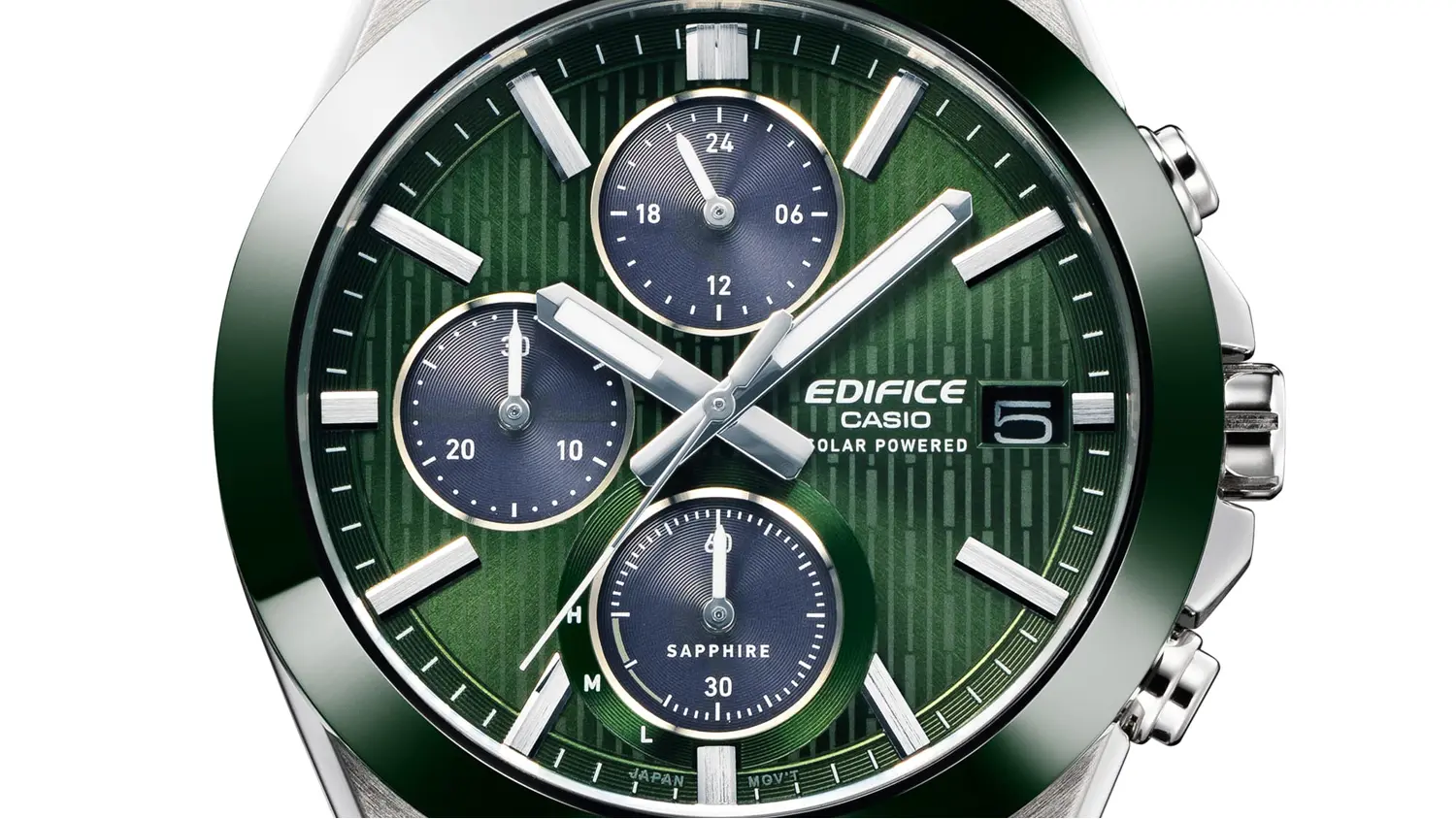 Detail ciferníka hodiniek Casio EFS-S650D-3AEF
