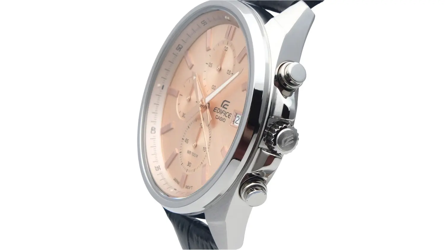 N&aacute;ramkov&eacute; hodinky Casio EDIFICE EFV-610EL-5AUEF pohľad zbl&iacute;zka
