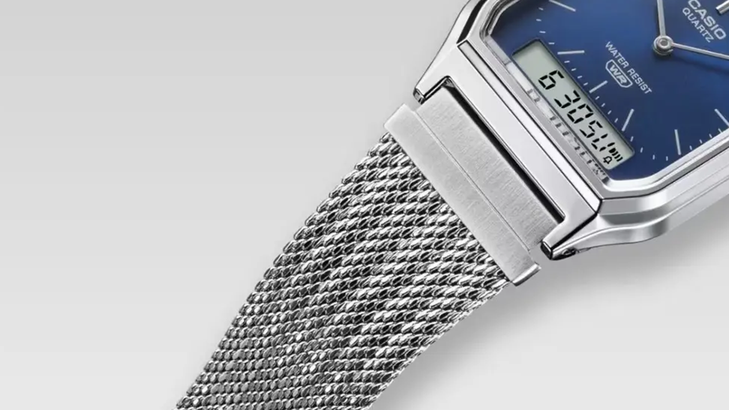 N&aacute;ramkov&eacute; hodinky Casio AQ-230EM-2AEF (001) detail tahu