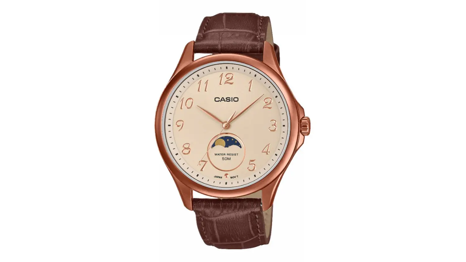 P&aacute;nske n&aacute;ramkov&eacute; hodinky Casio MTP-M110RL-5AVER