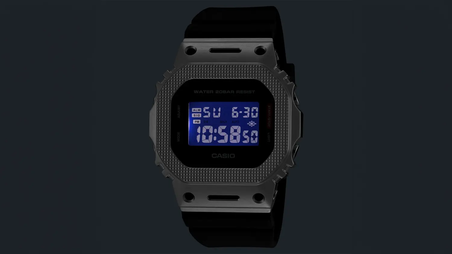 Digitálne hodinky Casio G-Shock GM-5600M-1