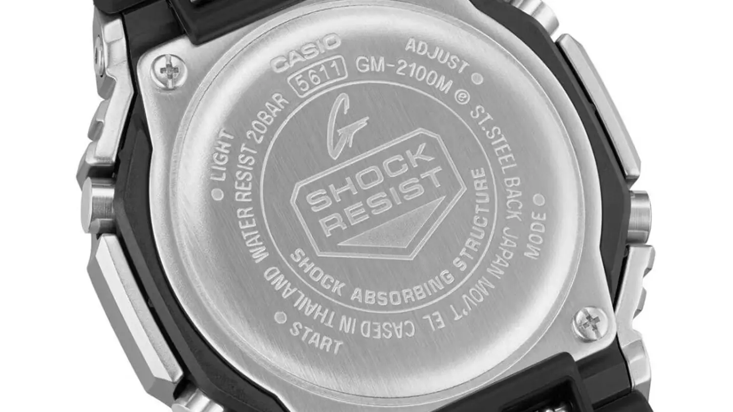 Digit&aacute;lne hodinky Casio G-SHOCK GM-2100M-1A