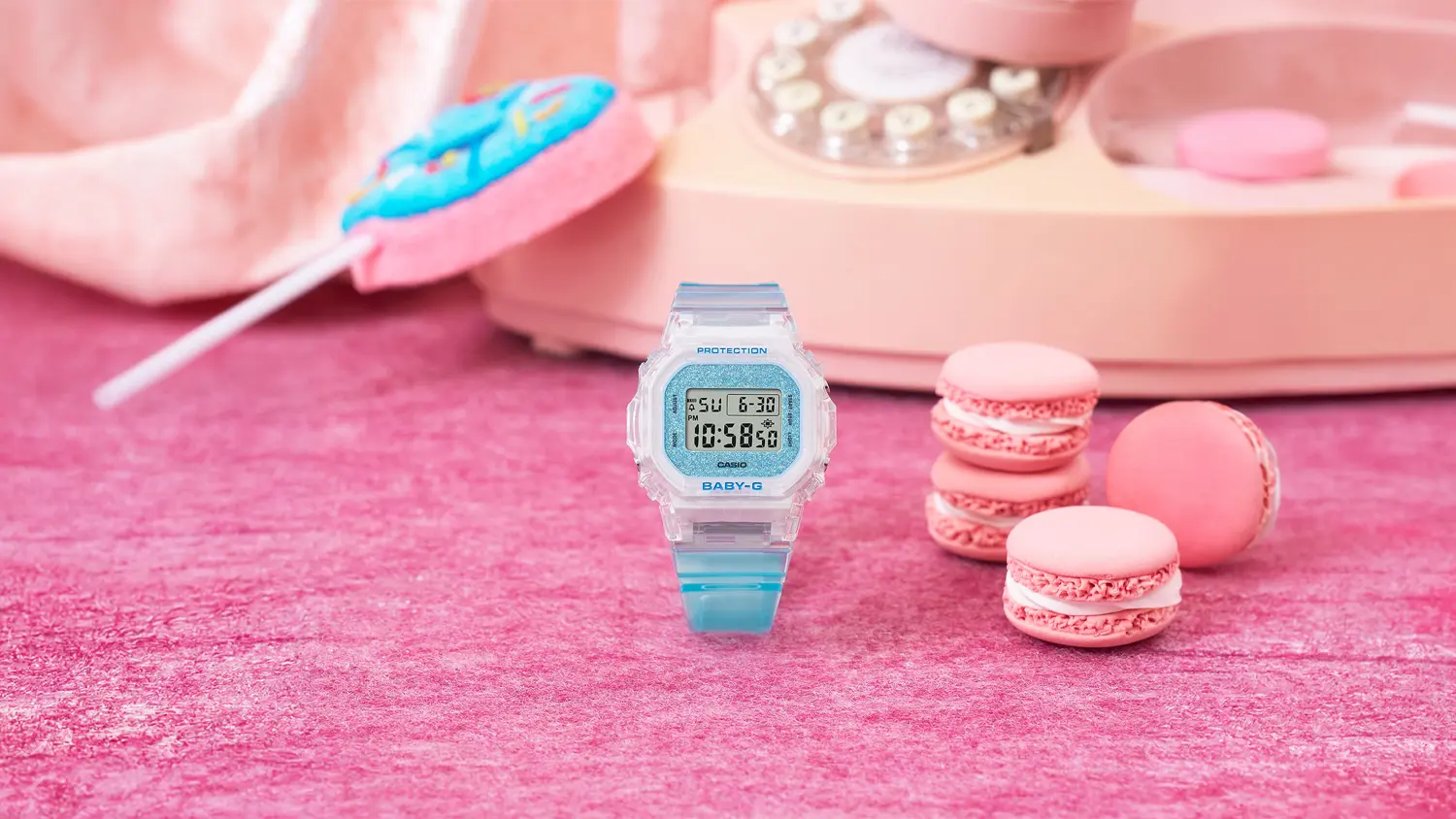 V&scaron;echny barevn&eacute; kombinace hodinek Casio BGD-565GC-2ER