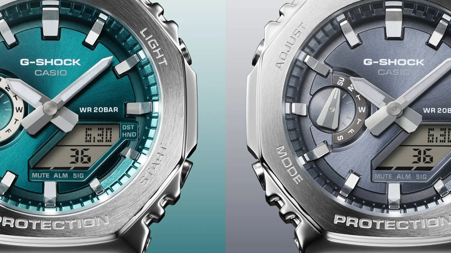 Digit&aacute;lne hodinky Casio G-SHOCK GM-2110D-3A