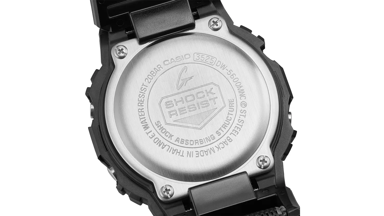 Hodinky Casio G-SHOCK DW-5600MNC-1ER zezadu