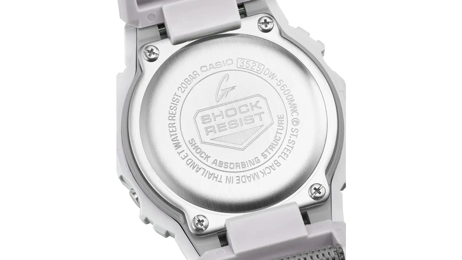 Hodinky Casio G-SHOCK DW-5600MNC-7A8ER zezadu