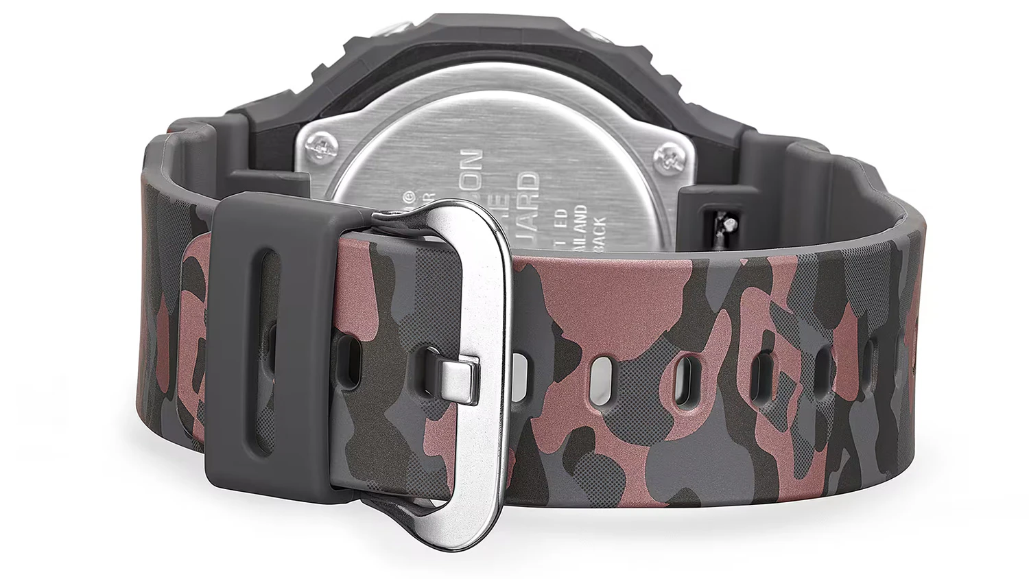 Řemínek hodinek Casio G-SHOCK GA-2100CM-8AER zezadu