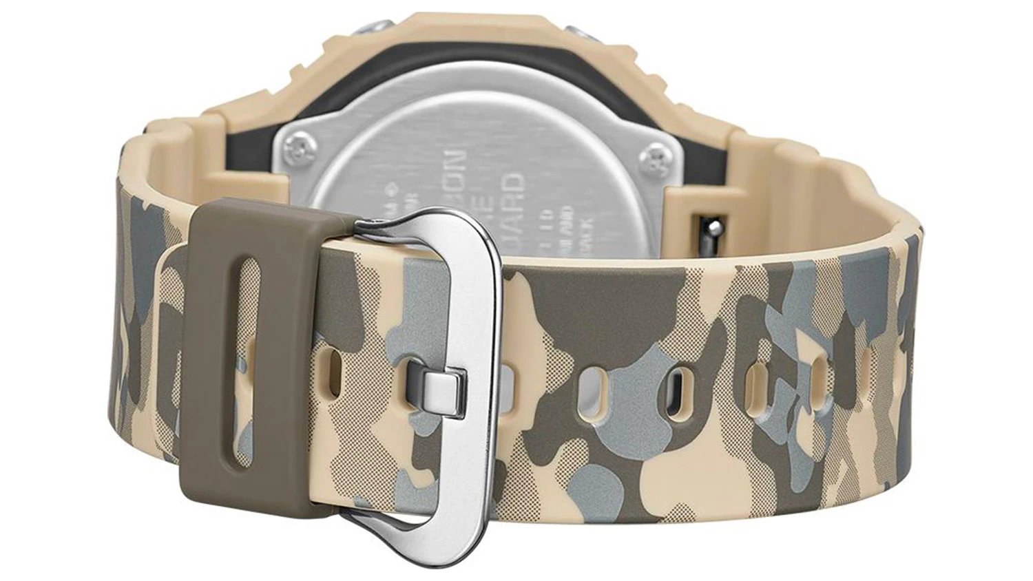 Řemínek hodinek Casio G-SHOCK GA-2100CM-5AER zezadu