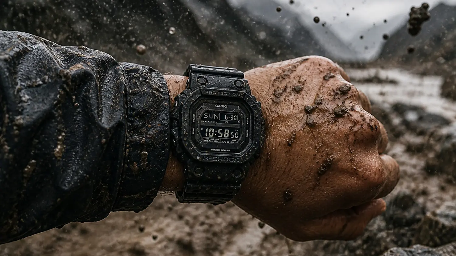 Pánské hodinky Casio GX-56UBB-1ER používané v extrémních podmínkách