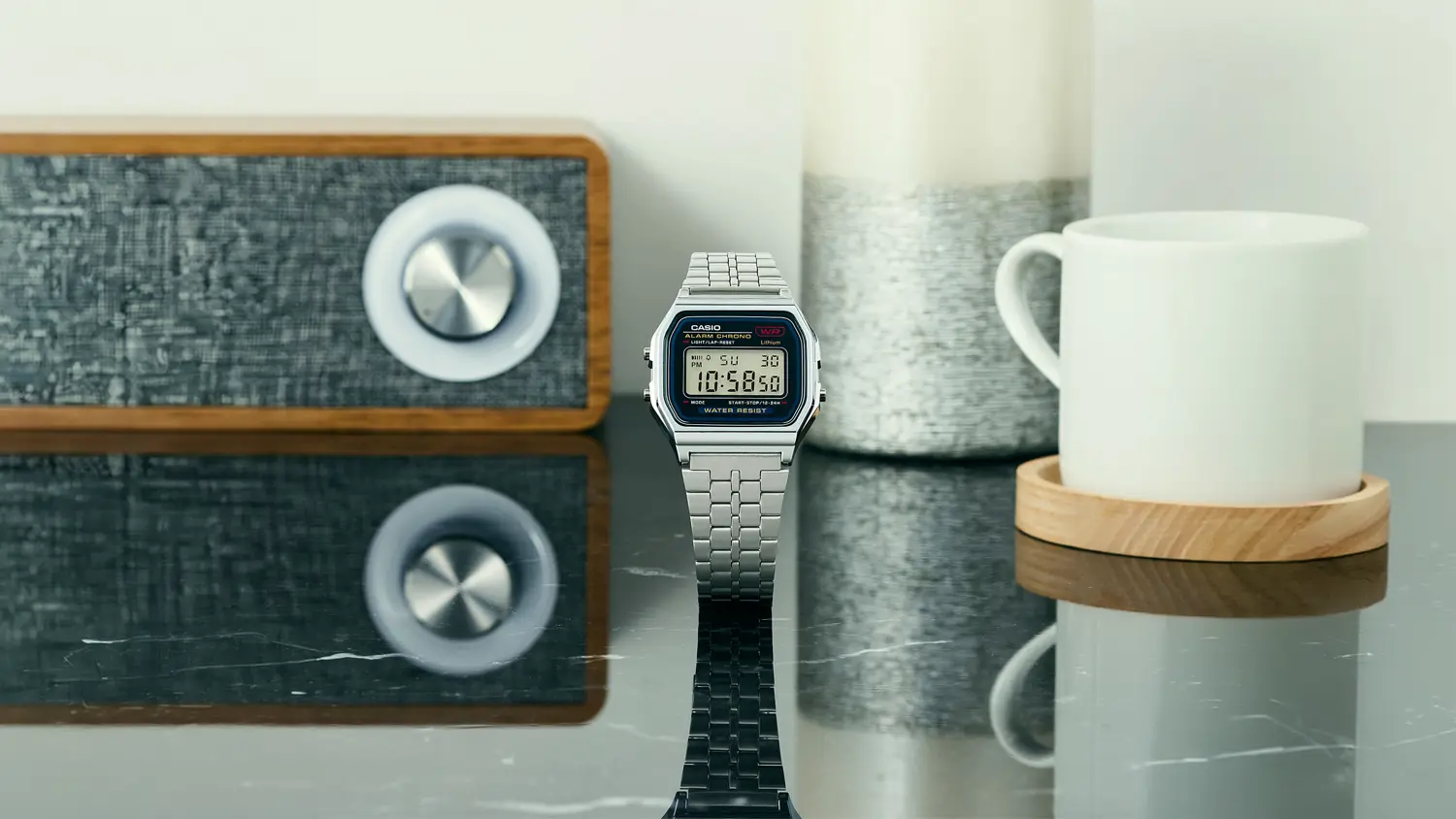Vystaven&eacute; hodinky Casio A159WE-1EF