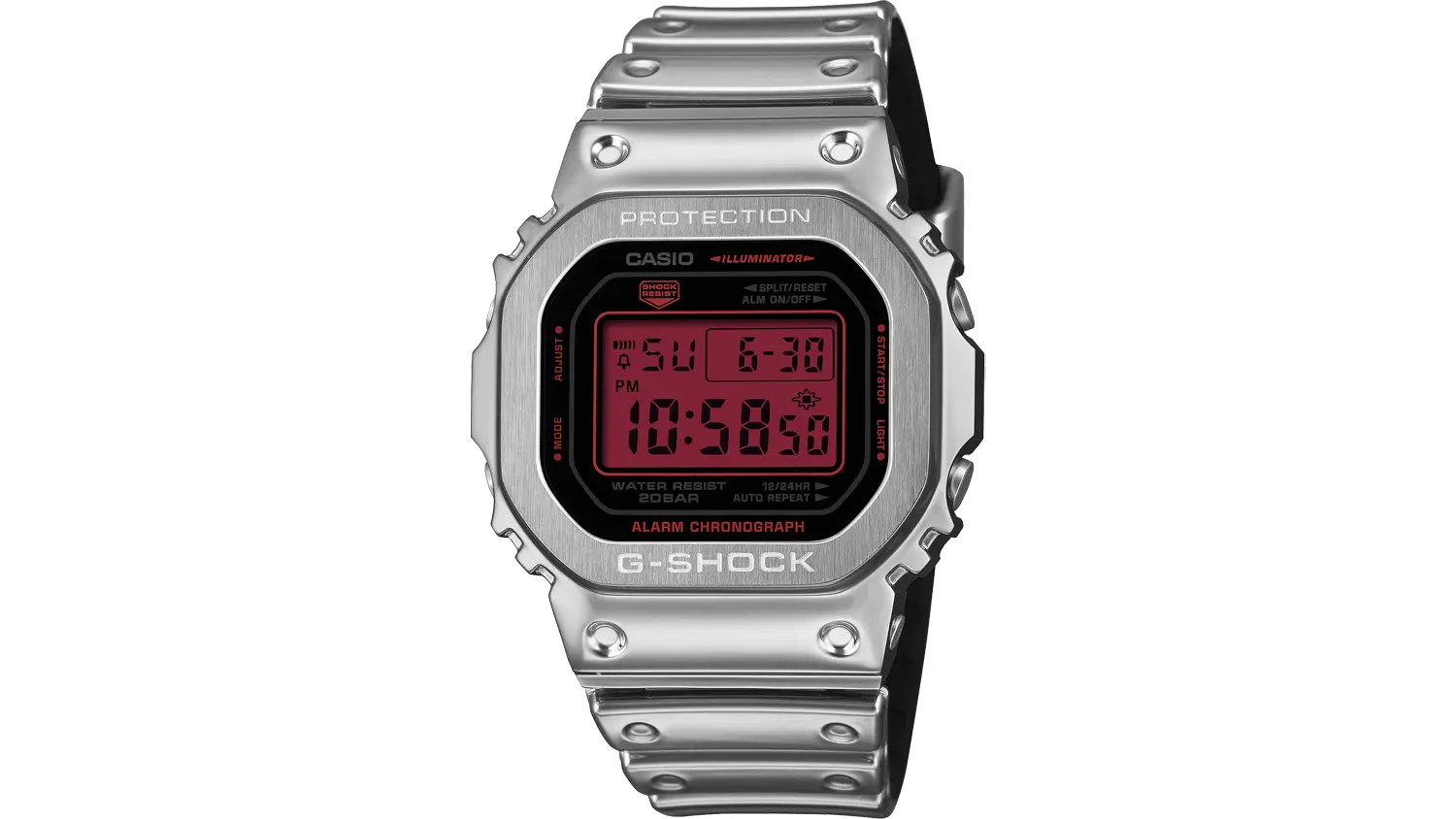 P&aacute;nske hodinky Casio G-SHOCK GM-5600YRA-8ER pohľad spredu