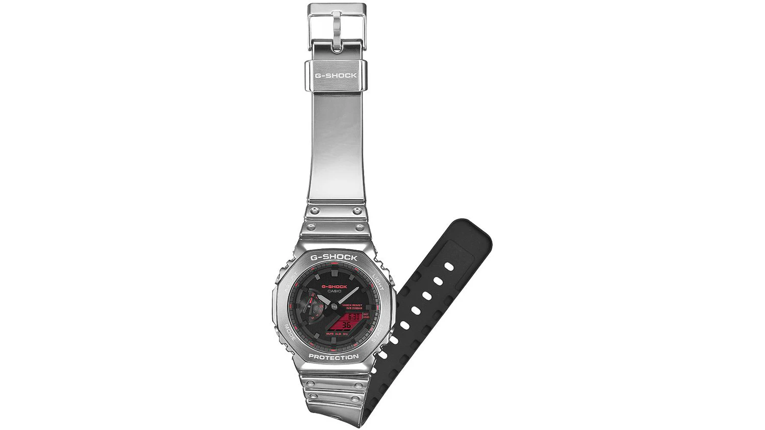 Pánské náramkové hodinky Casio GM-2100YRA-8AER G-SHOCK s ohnutým řemínkem