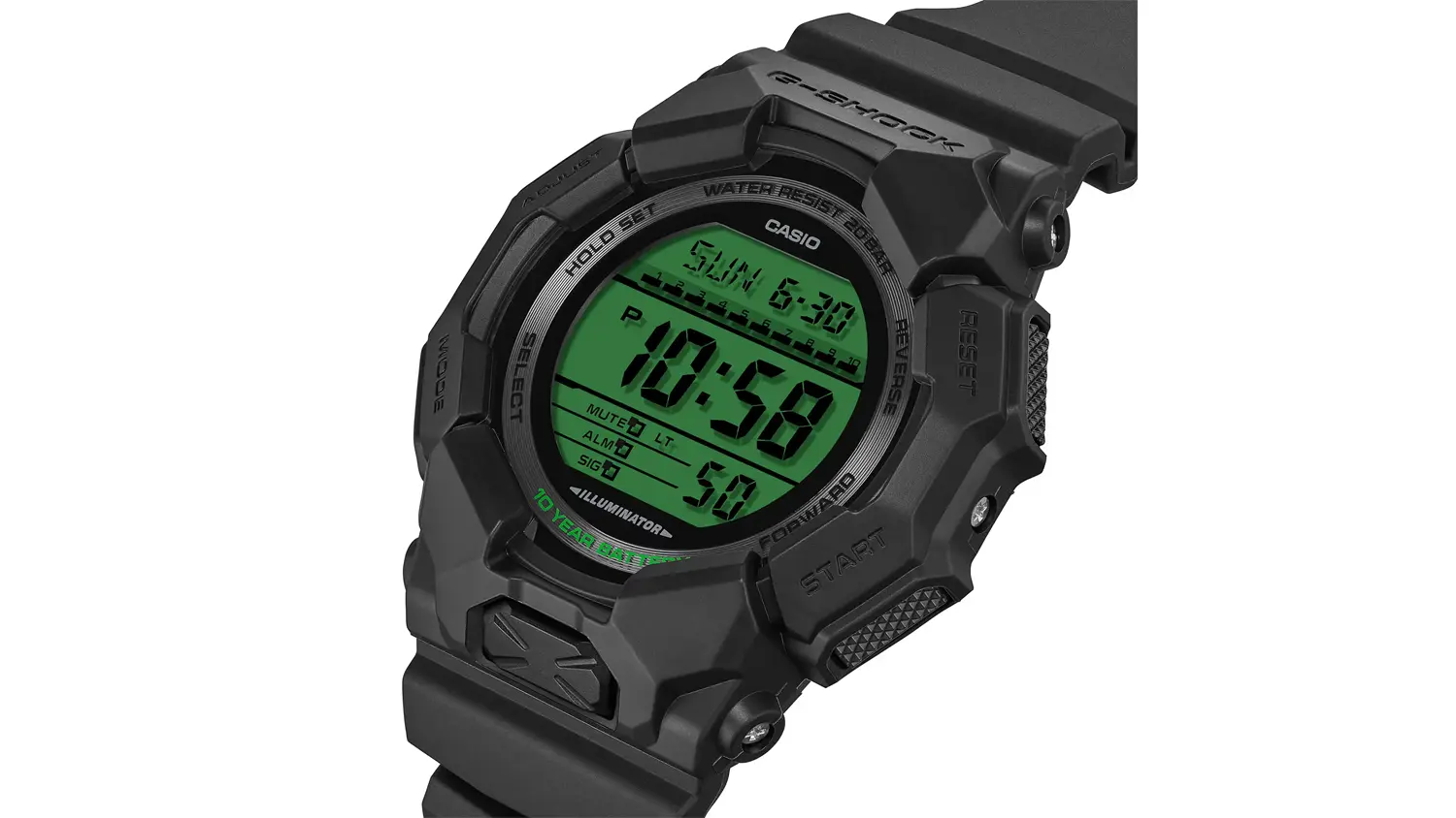 Náramkové hodinky Casio GD-010BEG-1ER pohľad zboku
