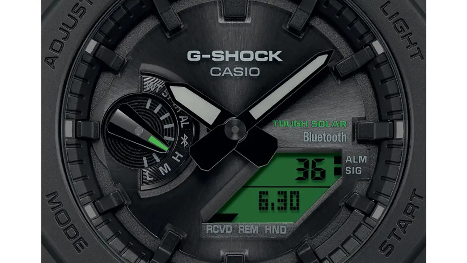 Ciferník hodiniek Casio GA-B2100BEG-1AER