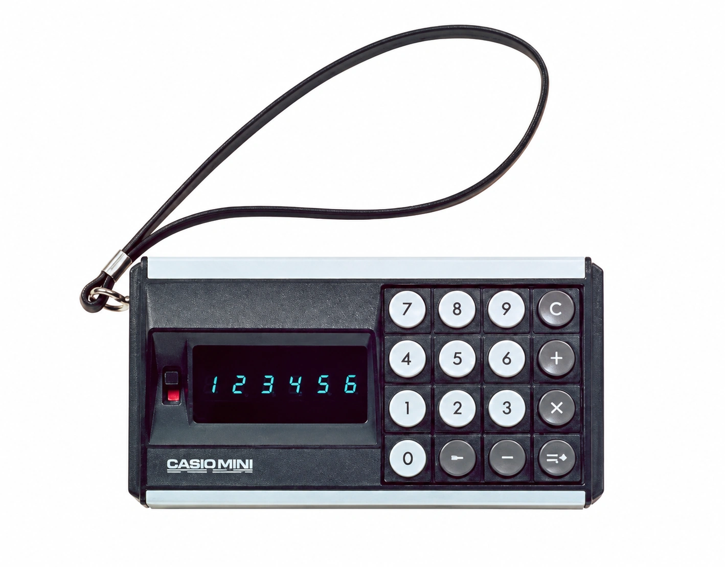 Osobní kalkulačka Casio Mini z roku 1972