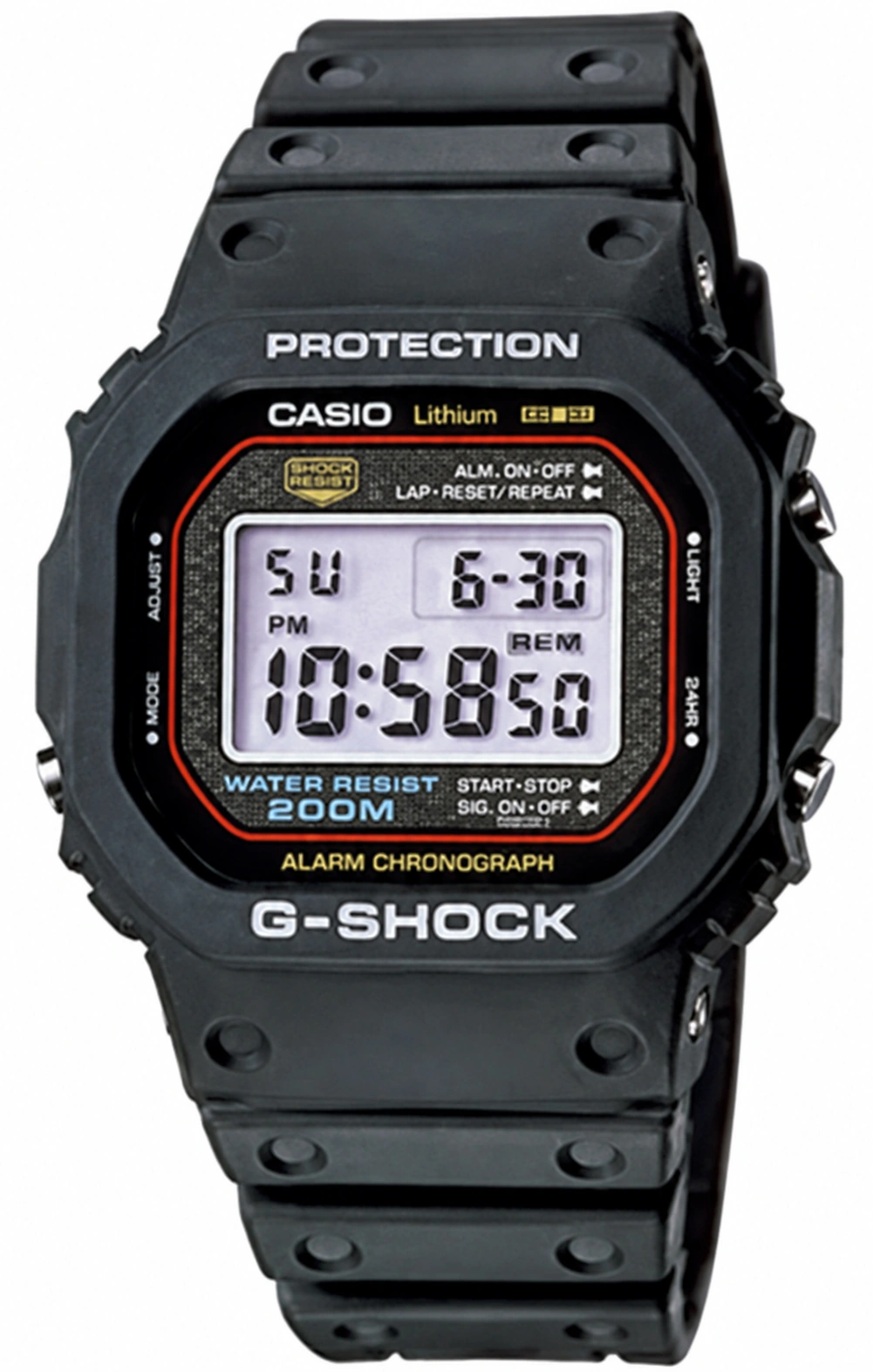 První G-SHOCK DW-5000C z roku 1983