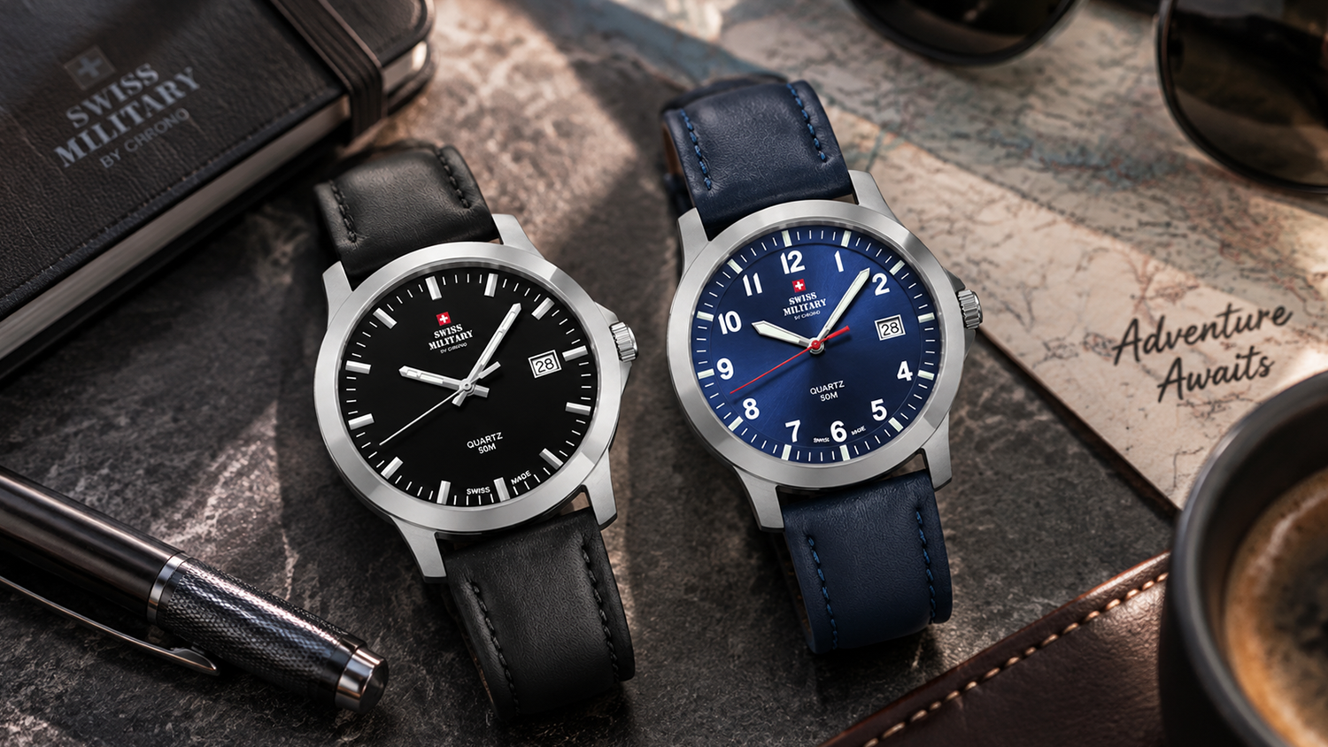Barevné varianty hodinek Swiss Military SM34083