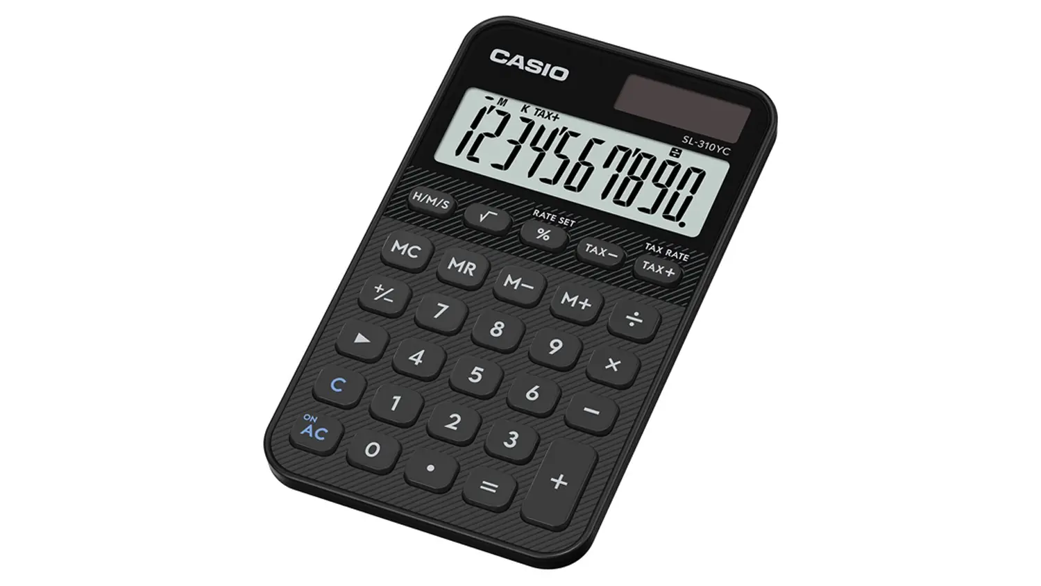 Vrecková kalkulačka Casio SL 310 YC z pravého uhla