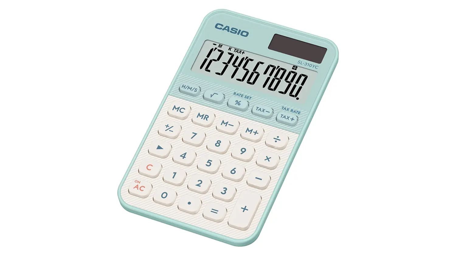 Vreckov&aacute; kalkulačka Casio SL 310 YC z prav&eacute;ho uhla