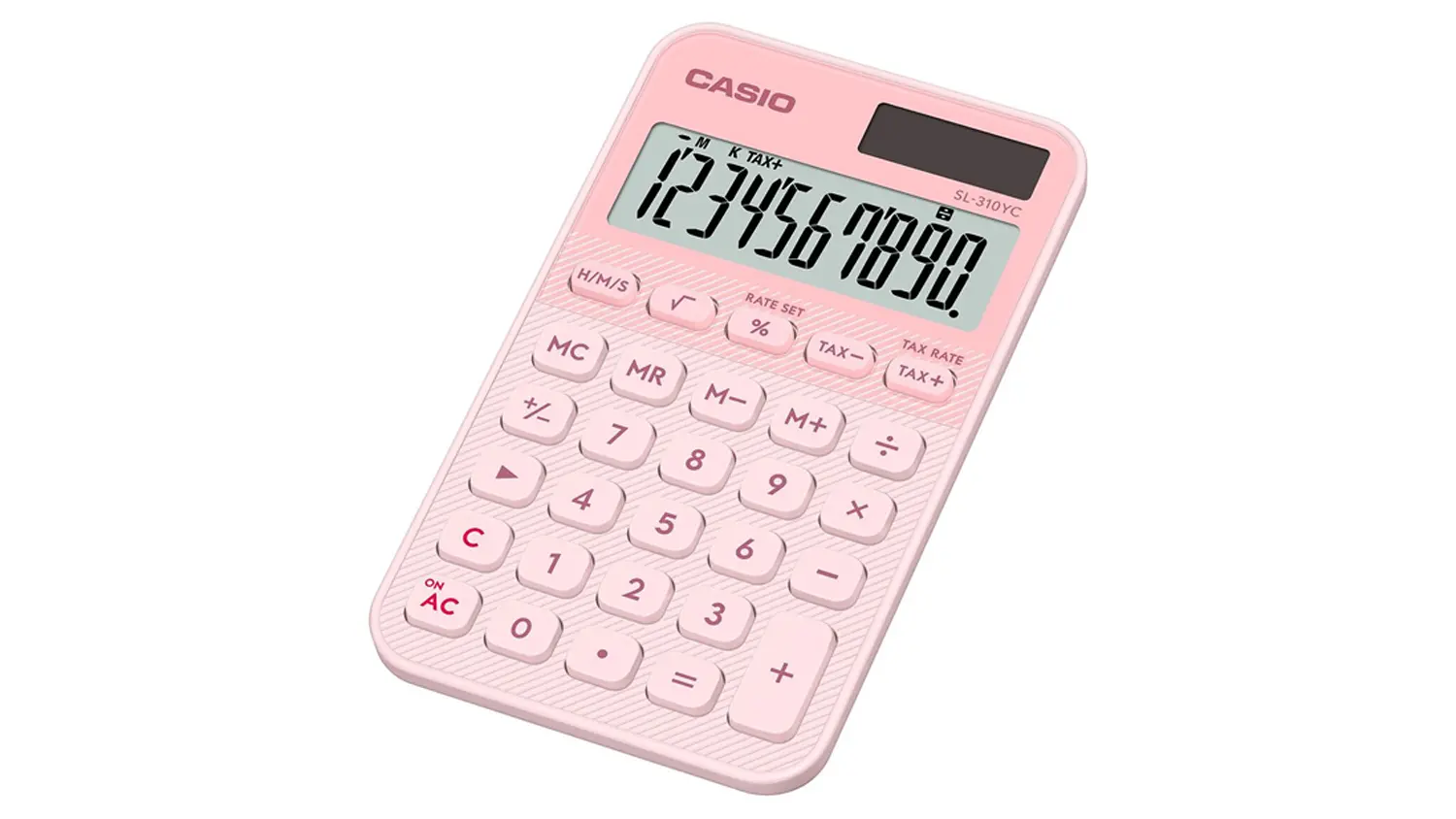 Vrecková kalkulačka Casio SL 310 YC z pravého uhla
