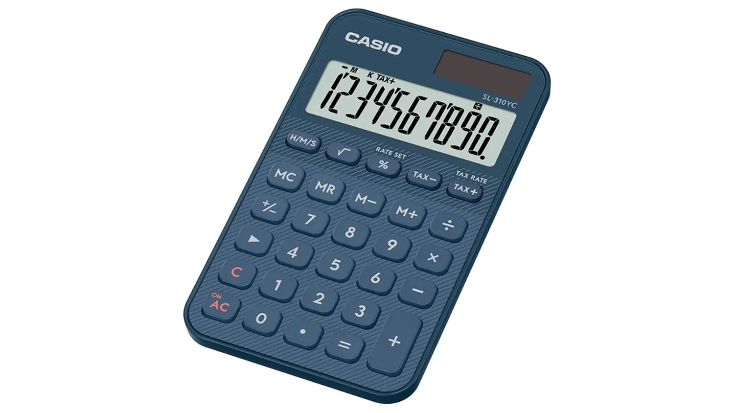 Vrecková kalkulačka Casio SL 310 YC z pravého uhla