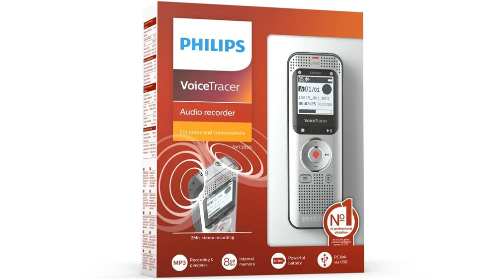 Stereofonní diktafon Philips DVT2050