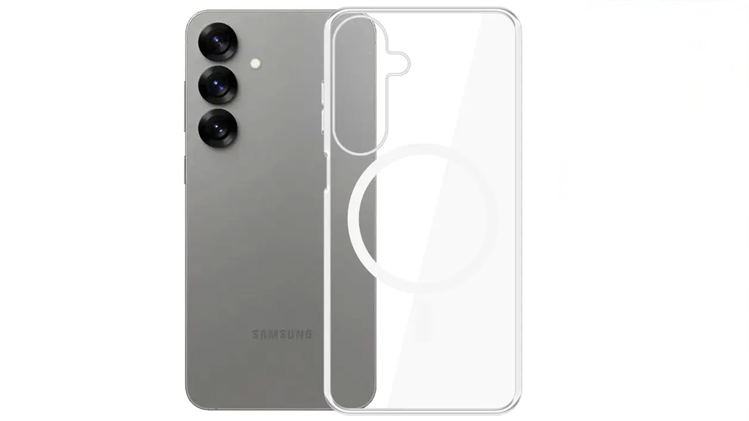 Zadní kryt 3MK Clear MagCase Samsung Galaxy S25