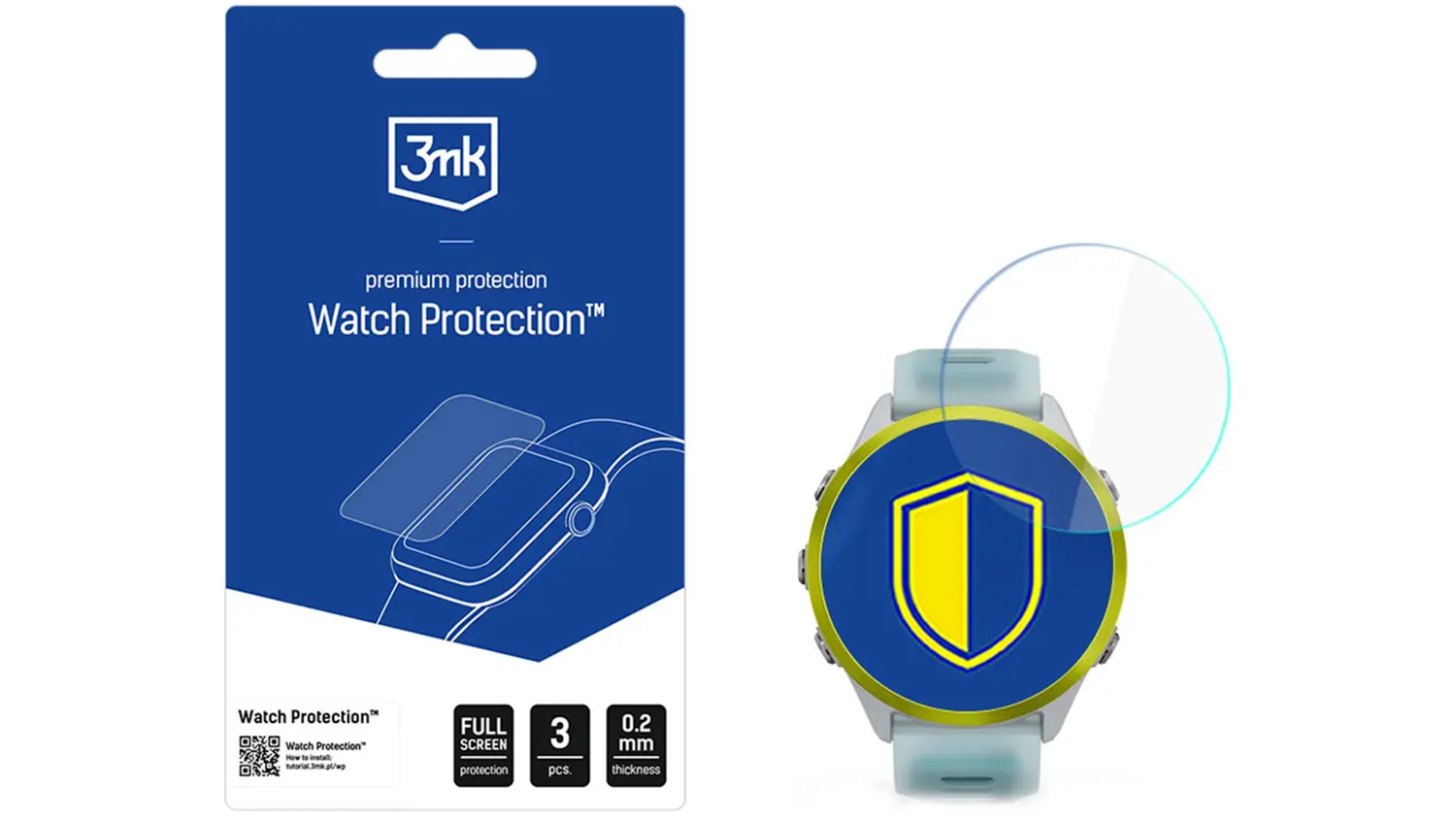 Ochrann&aacute; f&oacute;lie 3MK Watch Protection ARC pro Garmin Forerunner 570 47mm