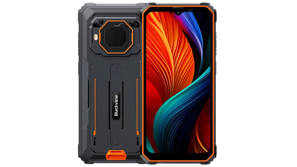 Odolný smartphone Aligator Blackview BV6200 PLUS, 8/256 GB černo-oranžový_01