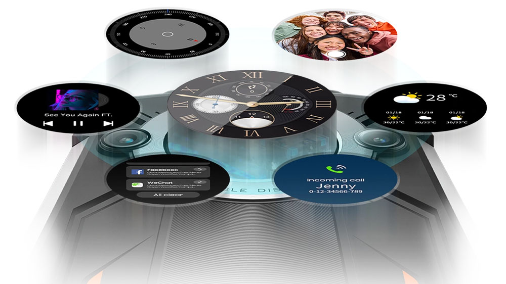 Zadní displej telefonu Aligator Blackview BV8200_02