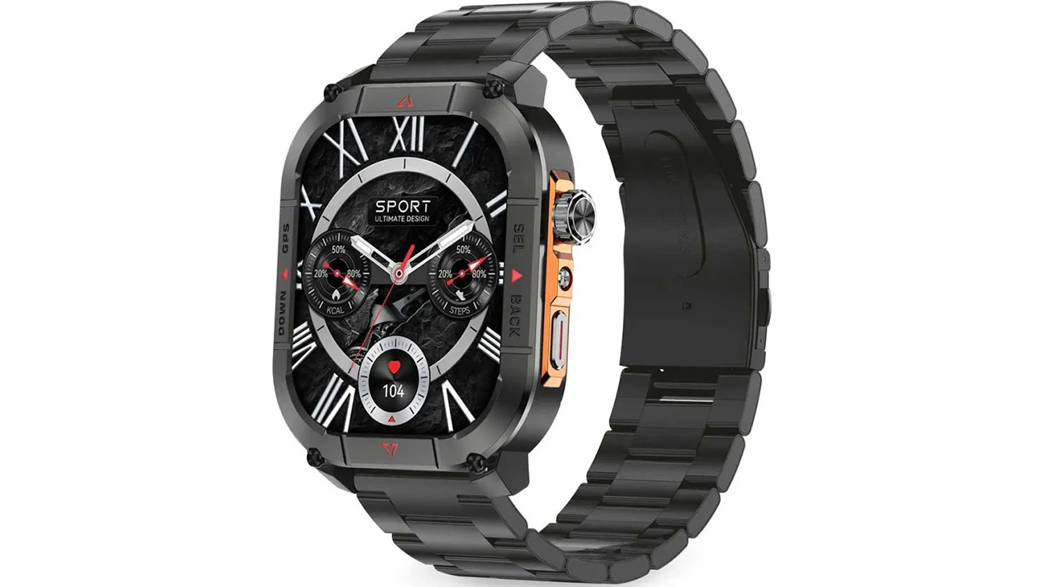 Chytr&eacute; hodinky Aligator Watch Sport GPS Black