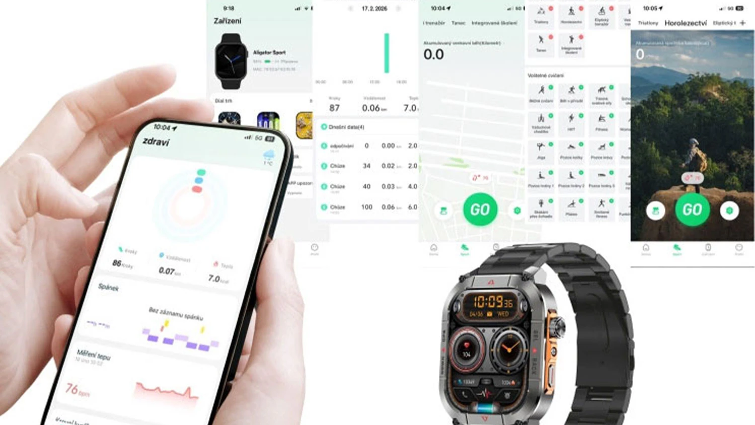 Aplikace Glory Fit Pro