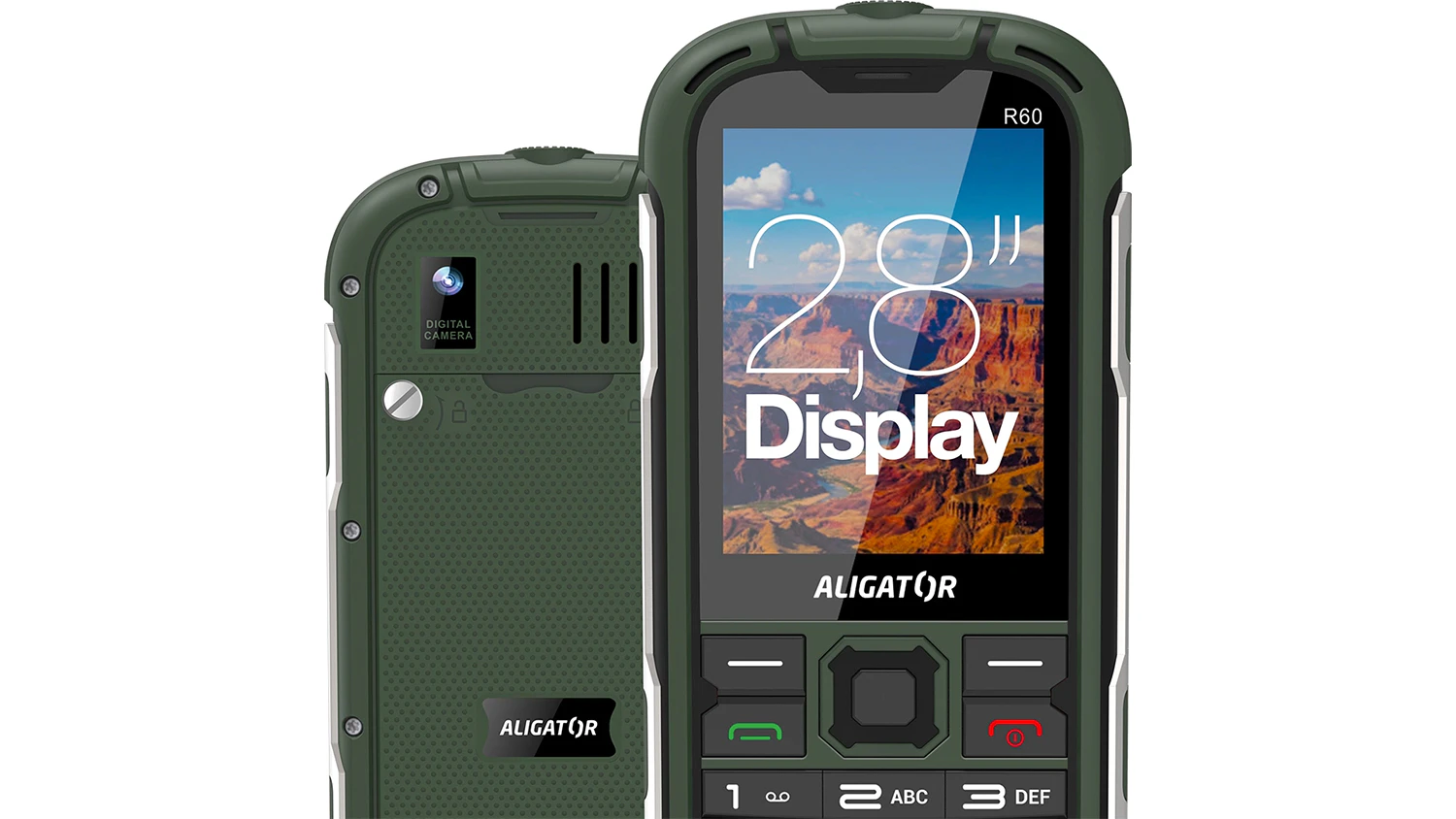Displej telefonu ALIGATOR R60 4G eXtremo