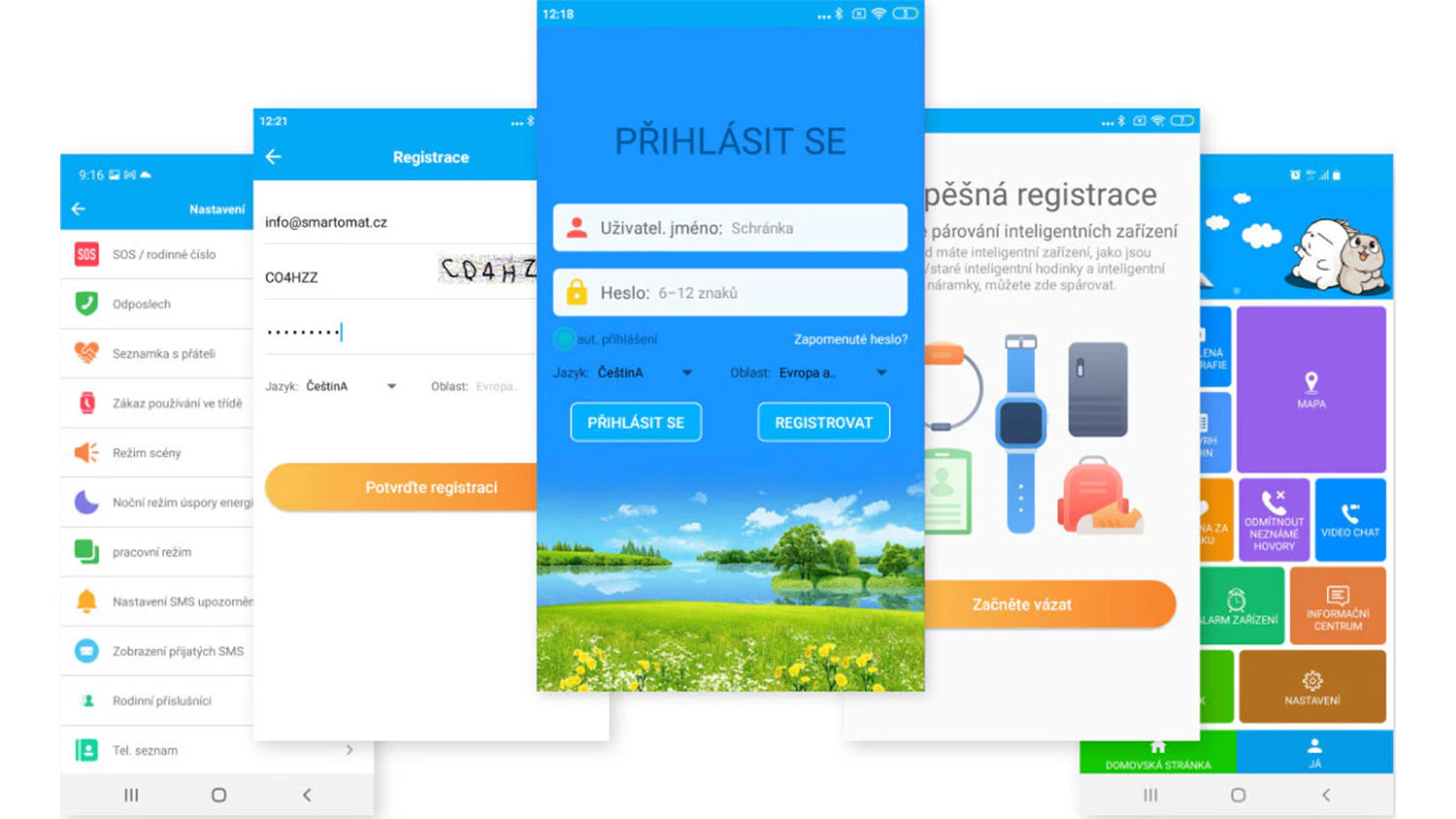 Ukázka aplikace