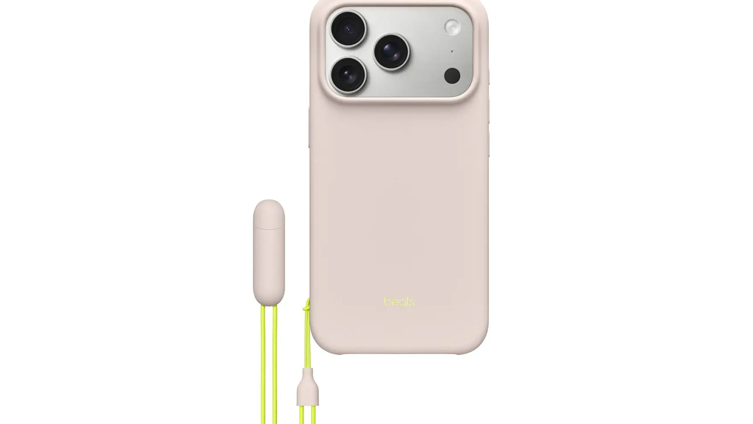 Kryt na mobil BEATS iPhone 17 Pro Kickstand Case MS + Camera Control Lime Stone.