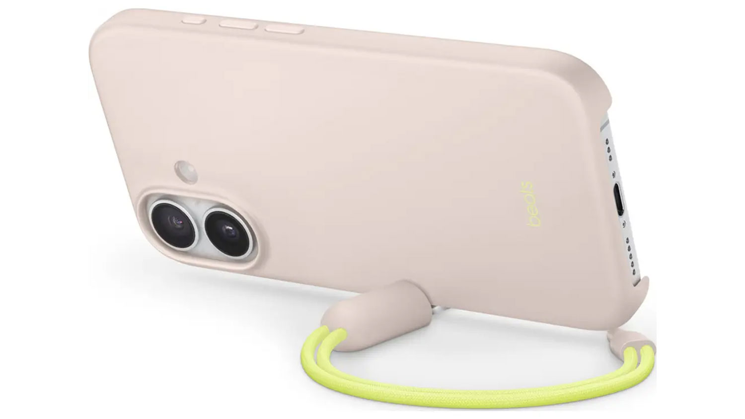 Zadní kryt na mobil pro iPhone 17 jako stojánek.