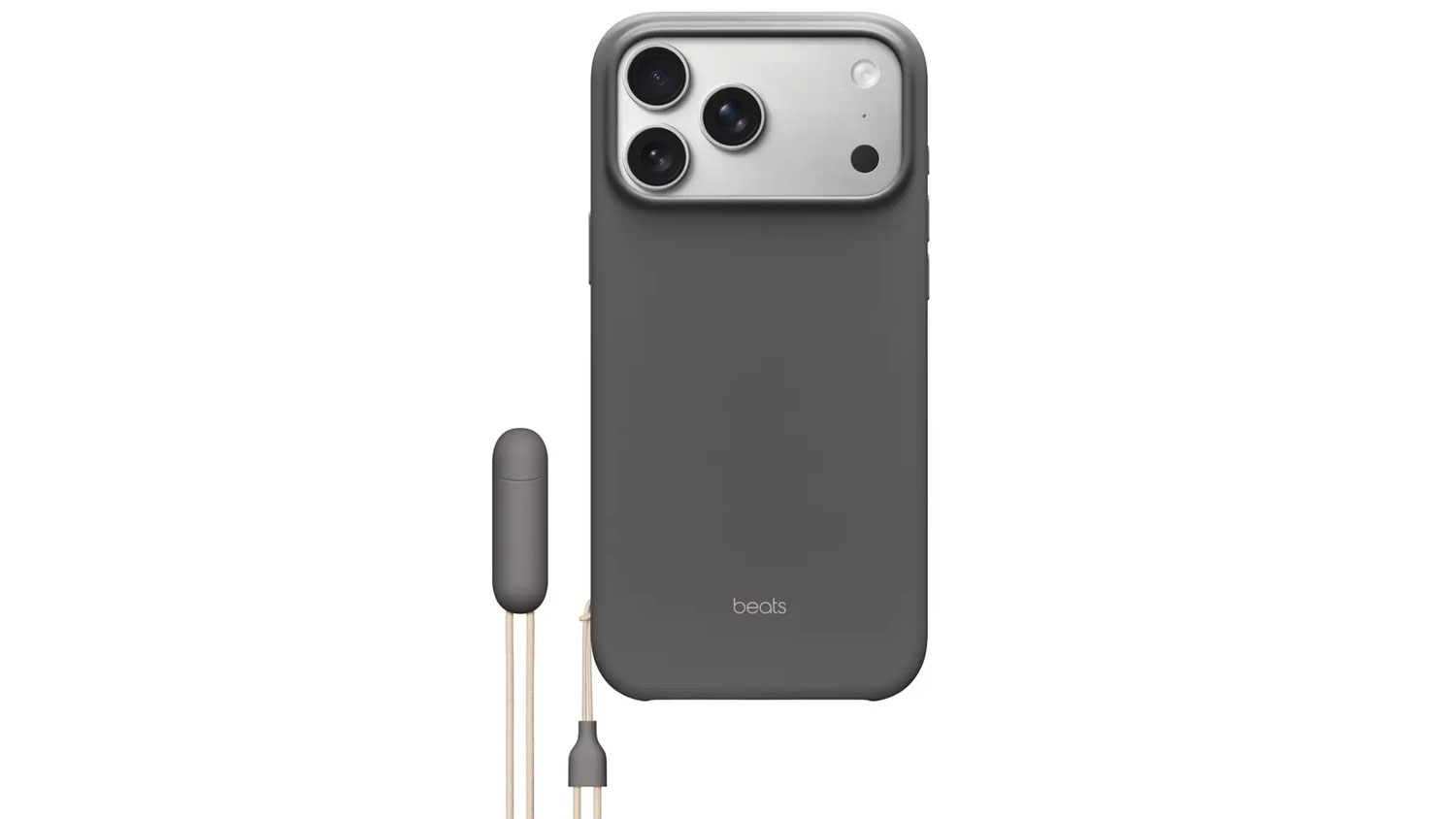 Kryt na mobil BEATS iPhone 17 Pro Max Kickstand Case MS + Camera Control Granite Gray.