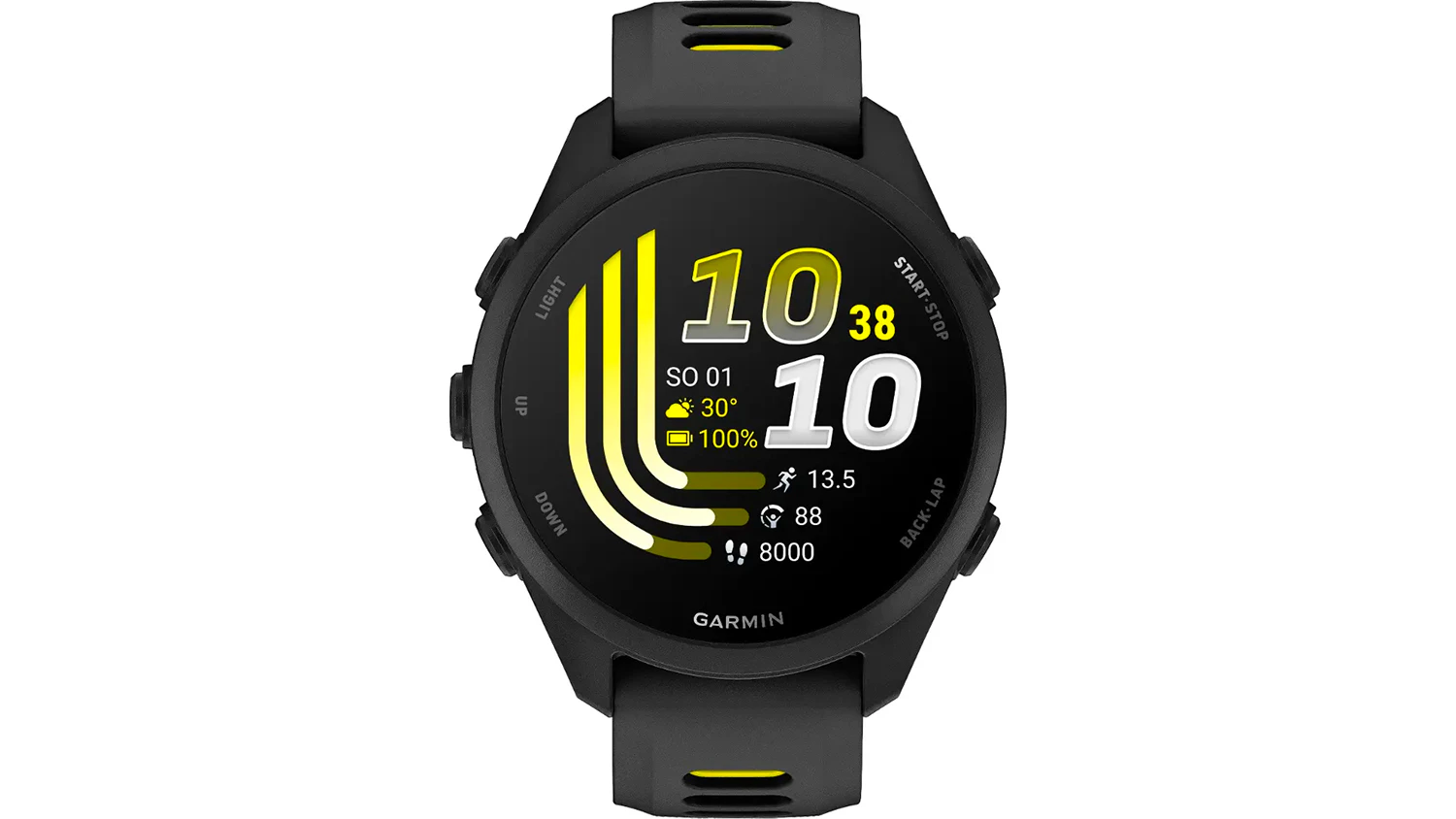 Smart hodinky Garmin Forerunner 170 Black/Amp Yellow
