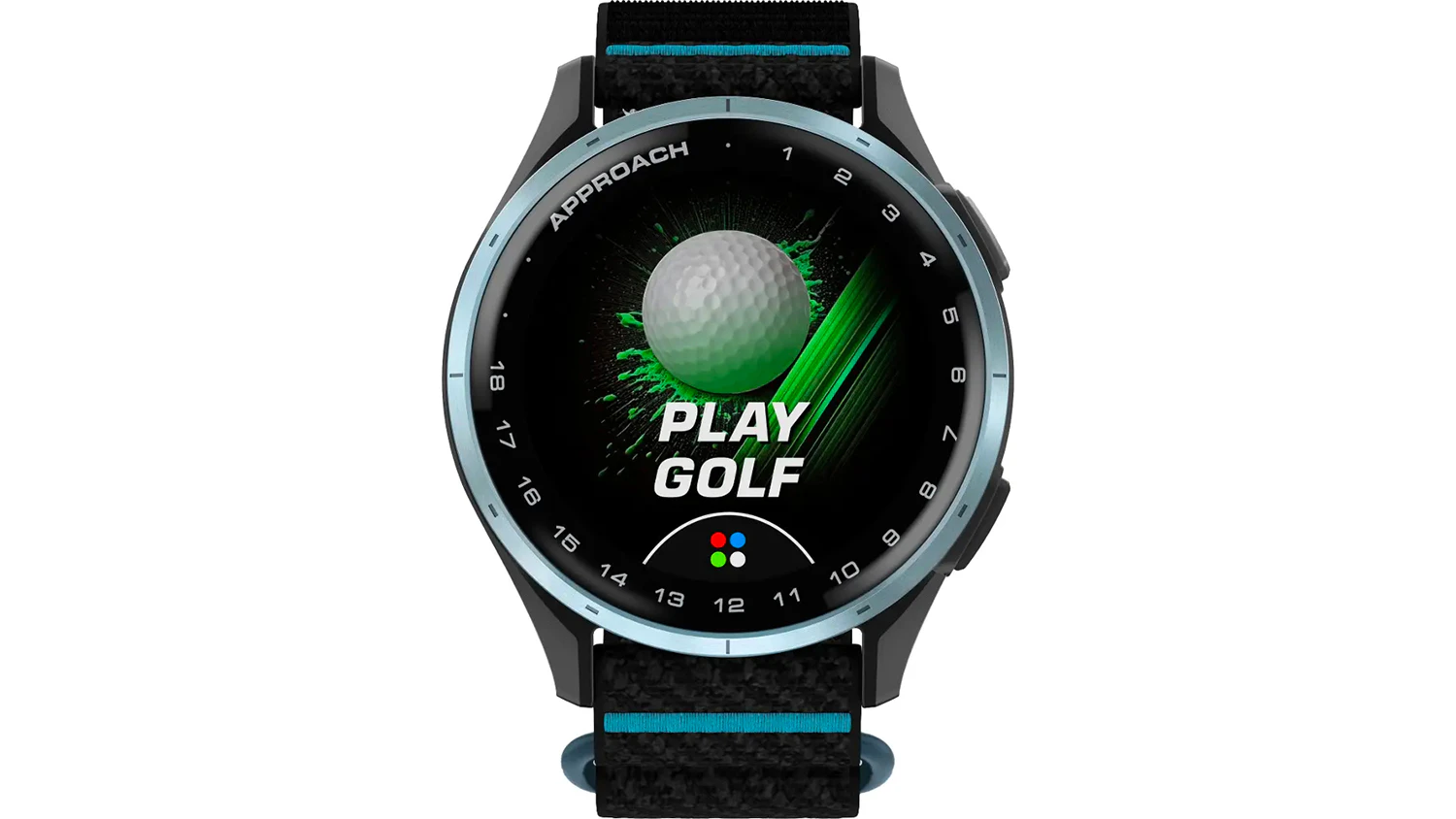 Smart hodinky Garmin Approach J1 ComfortFit Black/Azure