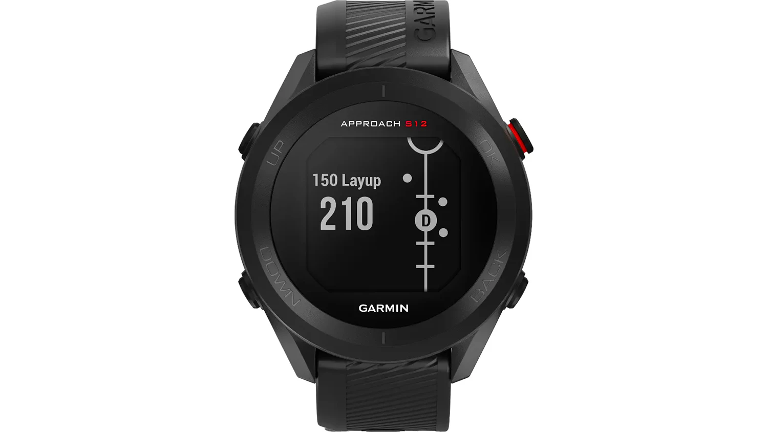 Chytr&eacute; hodinky Garmin Approach S12 Black