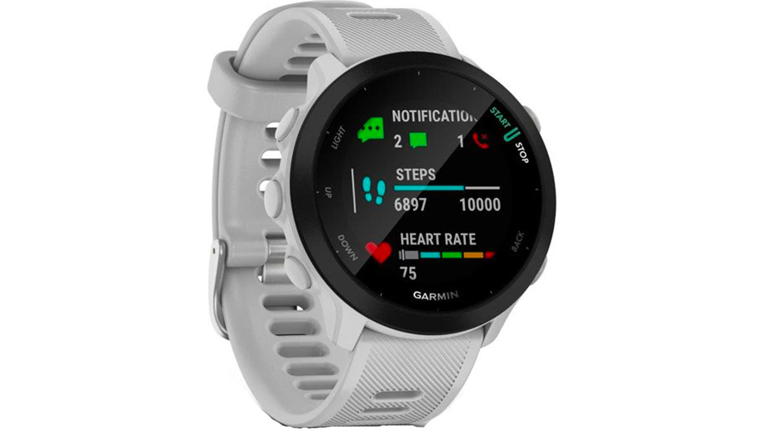 Notifikace na chytrých hodinkách Garmin Forerunner 55