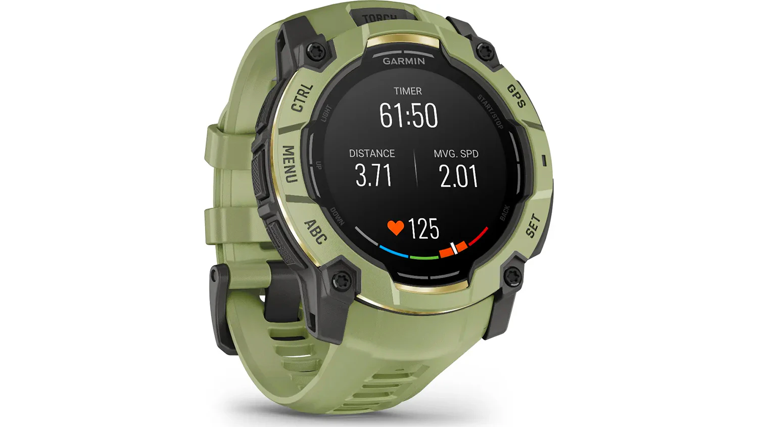 Smart hodinky Garmin Instinct 3 AMOLED Fern Green 50 mm